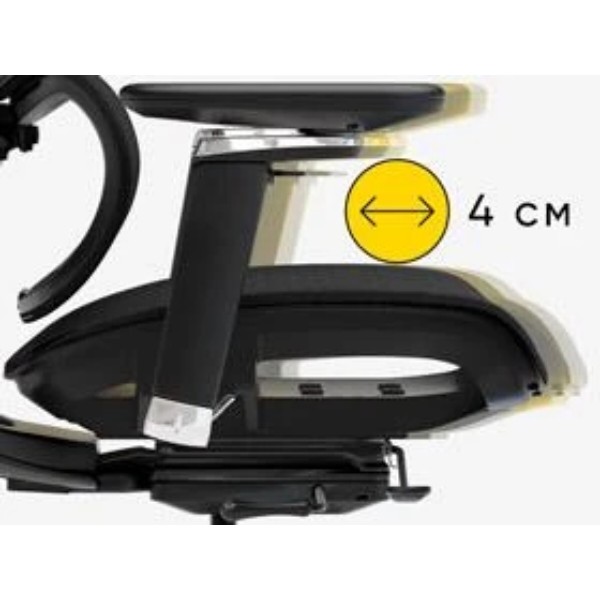 Фото - Кресло офисное Mealux S4 Air Black (арт. HF-S4 M/B)